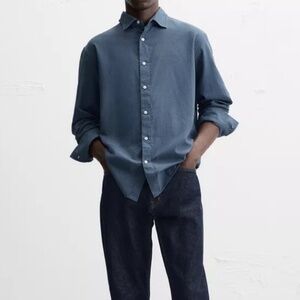 ZARA MAN LONG SLEEVE SHIRT SIZE L